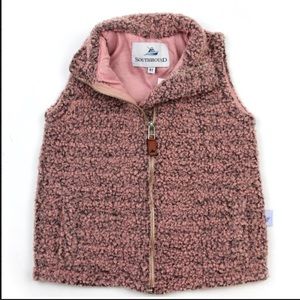 Girls Southbound Sherpa Vest Size 12